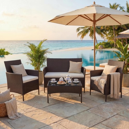 4pcs patio furniture - 4pcs,