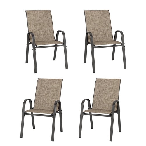 Patio chairs set heavy - chairs, 4