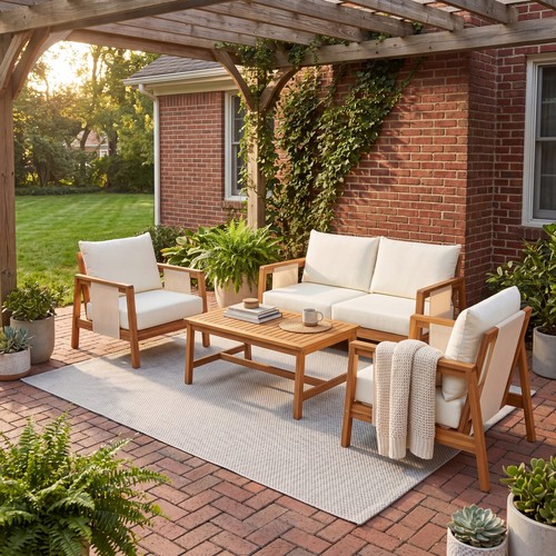 Piece patio set loveseat 2 - loveseat,